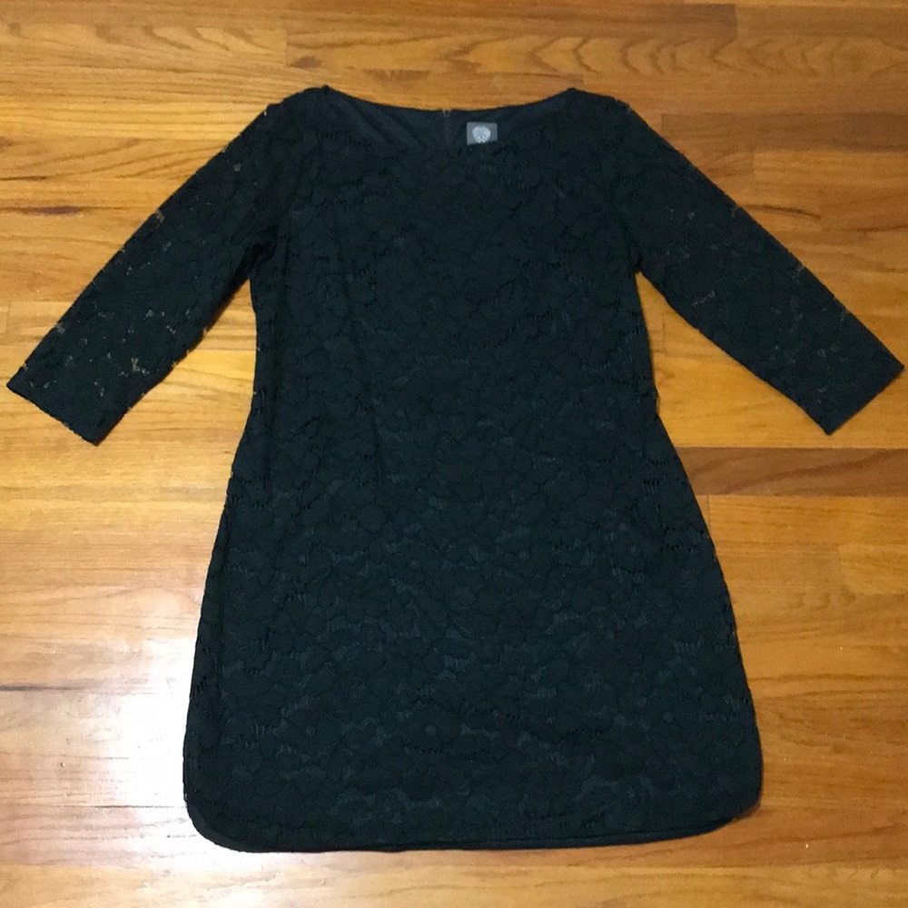 Emerald Lace Shift Dress
